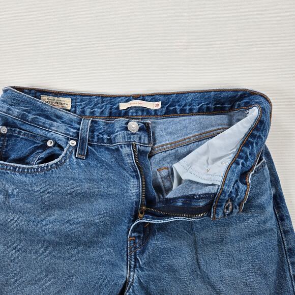 Levi's Premium Mid Rise Baggy Dad Jeans Women's Size 28 - Picture 2 of 9